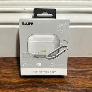 3/$15 SALE 💫 NWT Crystal X AirPods Pro Case